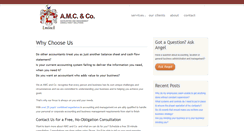 Desktop Screenshot of amcaccounting.com
